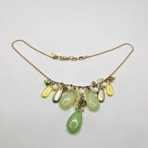 ⭐️40% off ⭐️ Talbots Citrine and Gold Stone Necklace